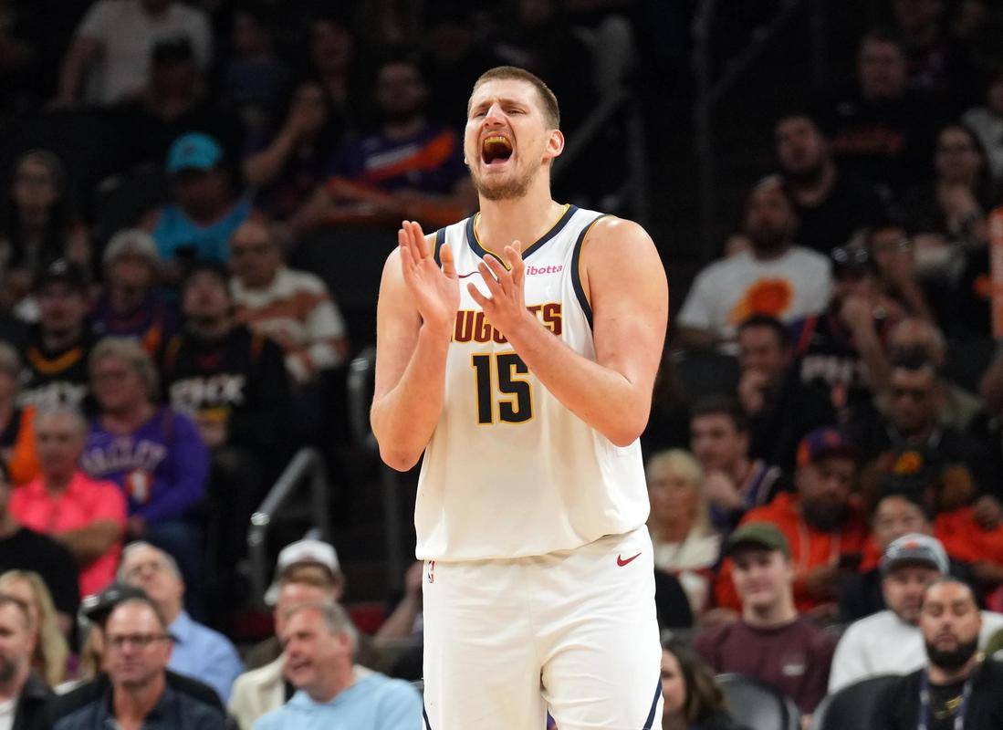 掘金胜骑士,约基奇表现出色 掘金胜骑士,约基奇表现出色